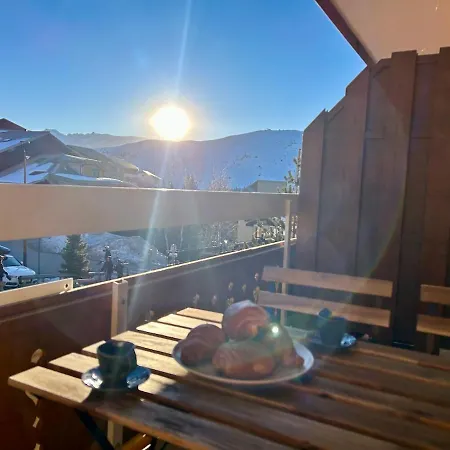 Cozy Slopes Balcony * Huez